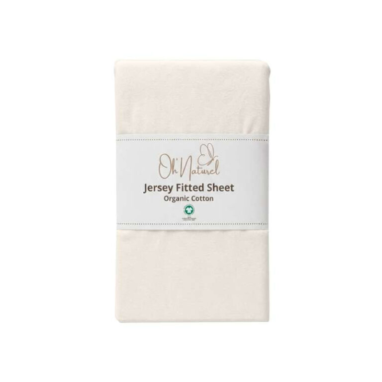 Oh'Naturel Økologisk Lagen - 37x96 cm. - Jersey/Barnevogn