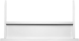 Ombygningssæt til Luna Babyseng 120 cm, Hvid