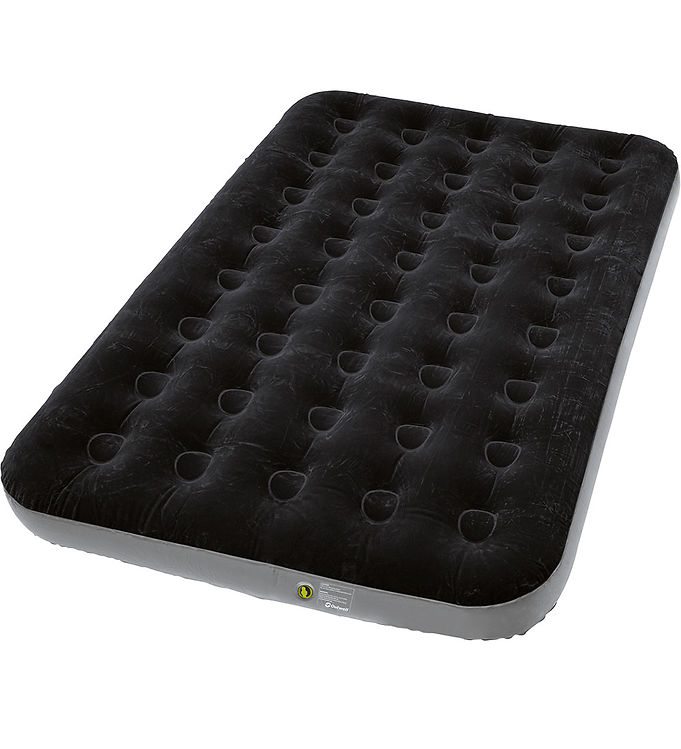 Outwell Luftmadras - Classic Double - 185x130 cm - Sort/Grå