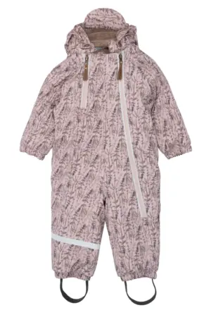 PU Flyverdragt 2 Zip Recycled - Cloud gray - 86 CM