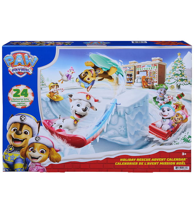 Paw Patrol Julekalender - Holiday Rescue - 24 Låger