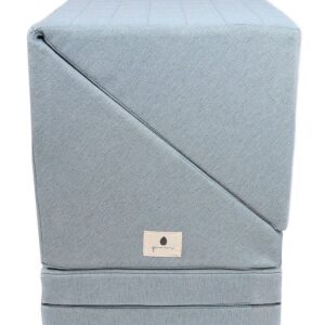 Pine Cone Foldemadras - 45x140 cm - Triangle - Happy Play - Sky