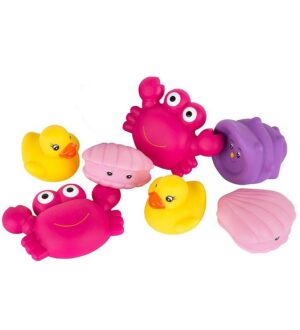 Playgro Badelegetøj - Floating Sea Friends - Pink