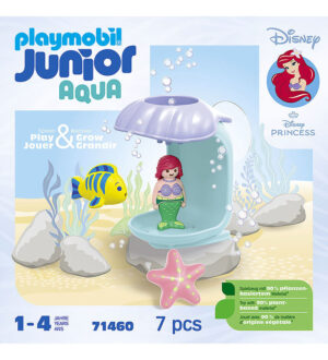 Playmobil Junior Aqua - Junior & Disney Ariel's Shell Shower - 7