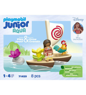 Playmobil Junior Aqua - Junior & Disney Moana's Sail Boat - 7145