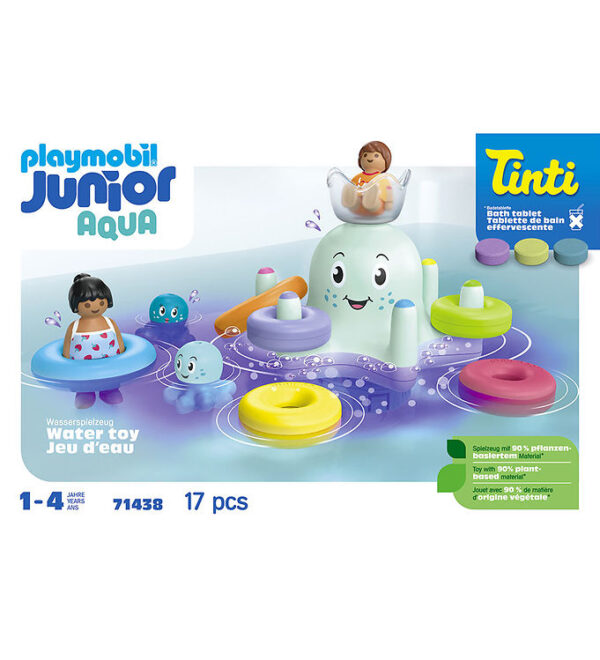 Playmobil Junior Aqua - Junior & Tinti - Colourful Kraken - 714