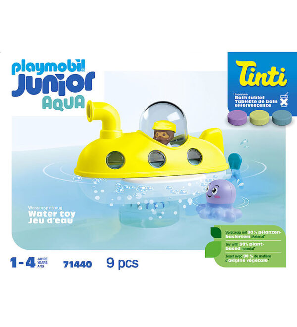 Playmobil Junior Aqua - Junior & Tinti Colourful Submarine - 714