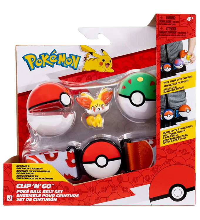 Pokémon Bæltesæt - Fenniken - Clip 'N' Go