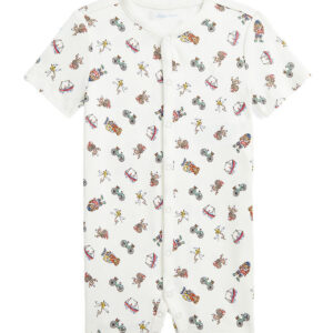 Polo Ralph Lauren Sommedragt - Hvid m. Print