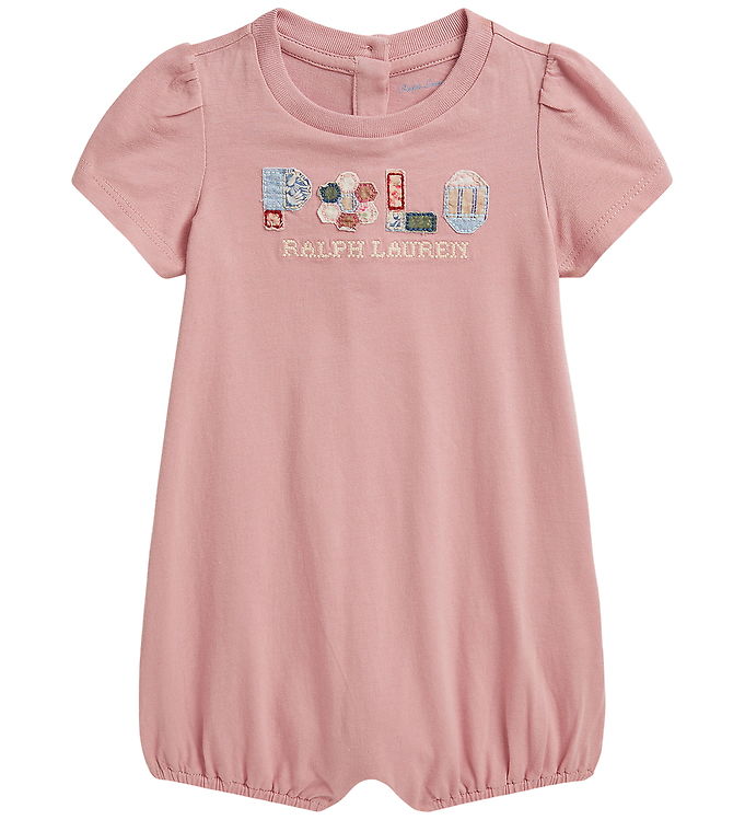 Polo Ralph Lauren Sommerdragt - Adirondack Rose m. Patchwork