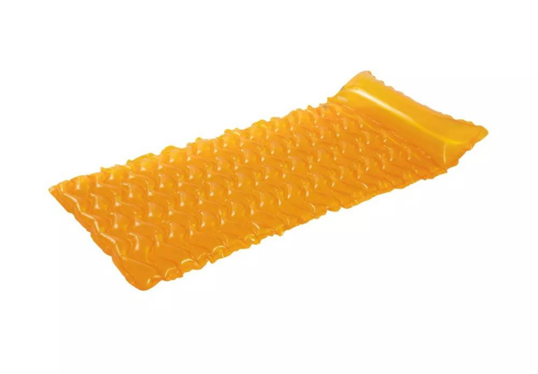 Pool flyde luftmadras 229x86cm Orange
