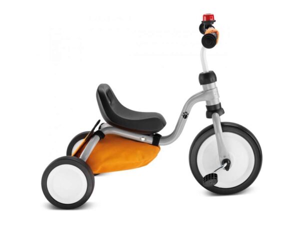 Puky - Fitsch Bundle - Løbecykel fra 1,5 år/80 cm - Grå/orange
