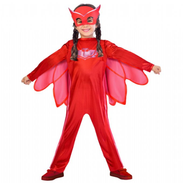 Pyjamasheltene Owlette kostume 94-98 cm