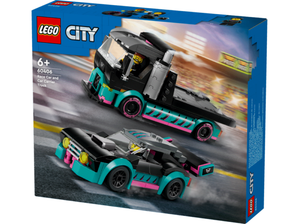 Racerbil og biltransporter 60406 LEGOÂ® City