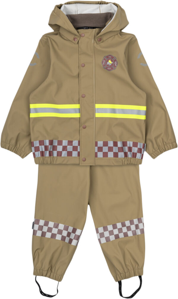Rain Set Firefighter W/susp 104