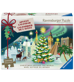 Ravensburger Puslespil - 24x54 Brikker - Julekalender - Christma