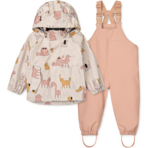 Recycled Manu regntøjssæt (3 år/98 cm)