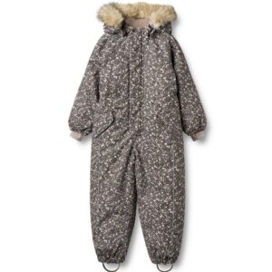 Recycled Moe flyverdragt m. pels (4 år/104 cm)