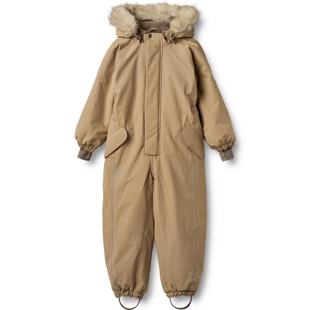 Recycled Moe flyverdragt m. pels (5 år/110 cm)