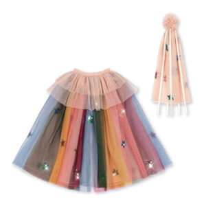 Regnbue kostume (5-8 år)