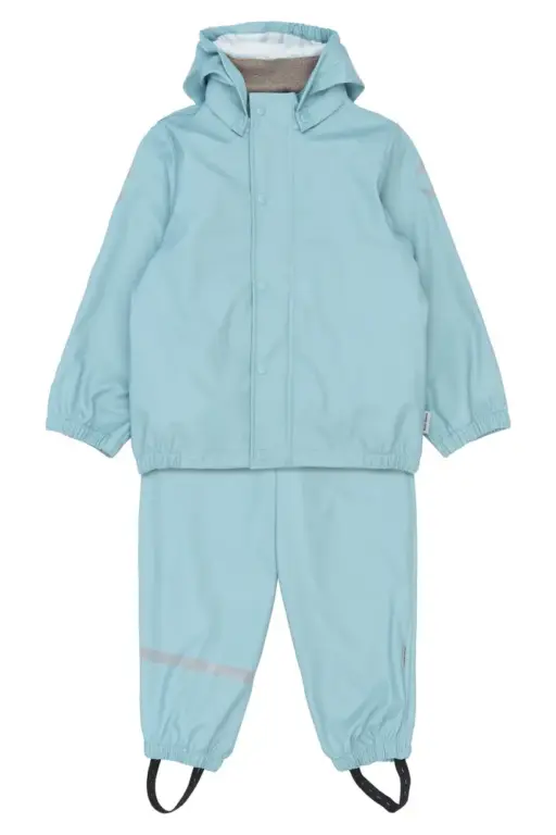 Regntøj PU - Stone Blue - 128