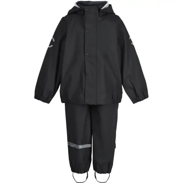 Regntøj Recycled - BLACK - 110