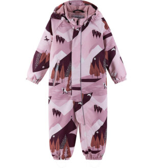 Reima Flyverdragt - Puhuri - Grey Pink m. Print