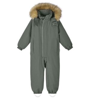 Reima Flyverdragt - Trondheim - Thyme Green m. Imiteret Pels