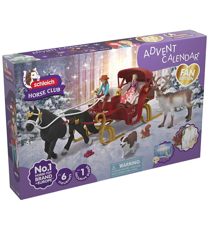 Schleich Julekalender - Big Horse Club 2026 - 99179 - 24 Låger