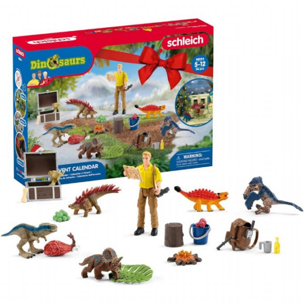 Schleich Julekalender Dinosaurer 2023