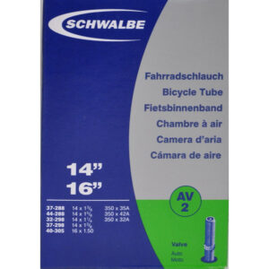 Schwalbe slange 14 x 1. 3/8 med Auto ventil AV2