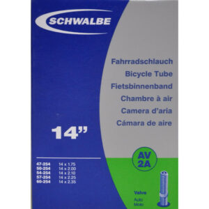 Schwalbe slange 14 x 1,75-2,50 med Auto ventil AV2A