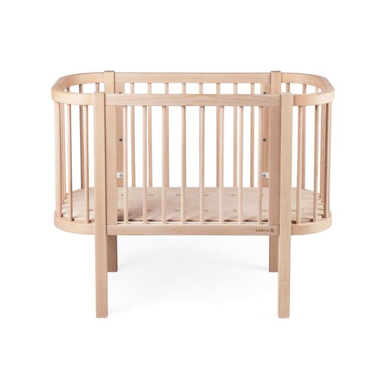 Sebra Bedside Crib - Wooden Edition