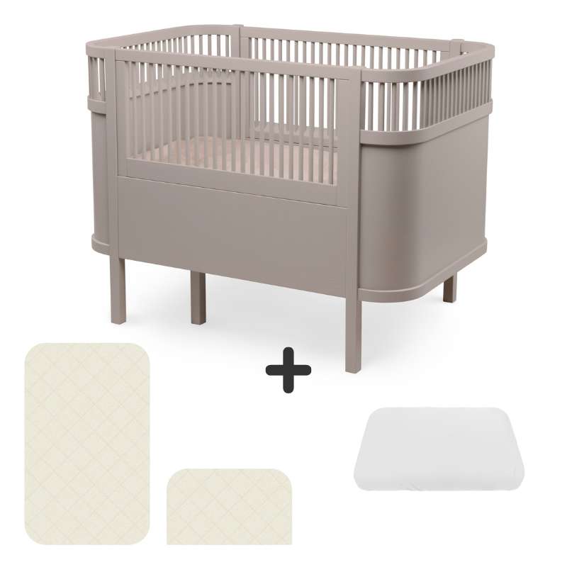 Sebra Sengen - Klassisk - Jetty Beige - Bundle 2