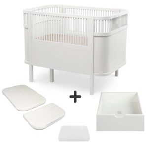 Sebra Sengen - Klassisk - m. Kid'oh Madras - Classic White - Bundle 3