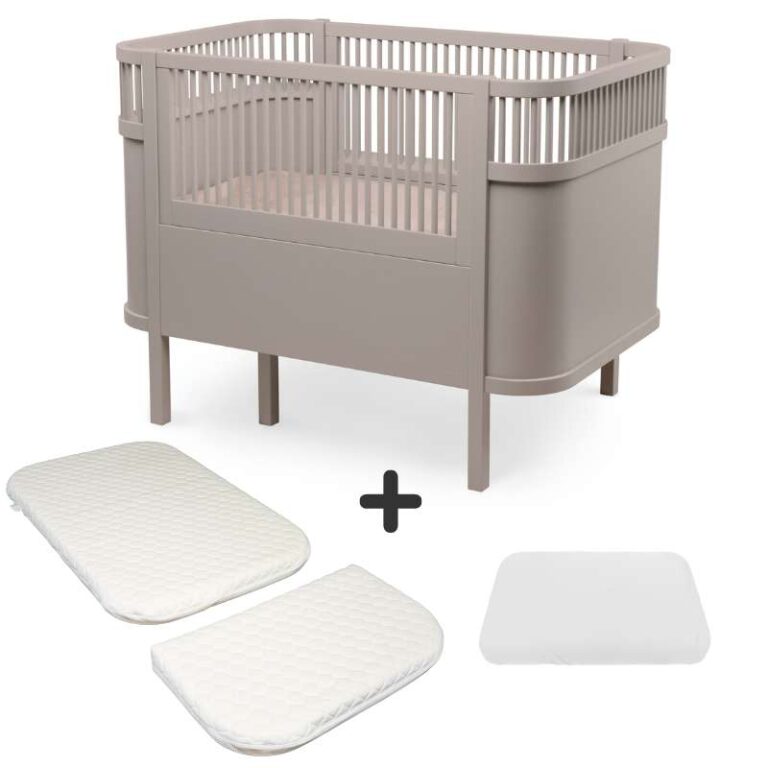 Sebra Sengen - Klassisk - m. Kid'oh Madras - Jetty Beige - Bundle 1