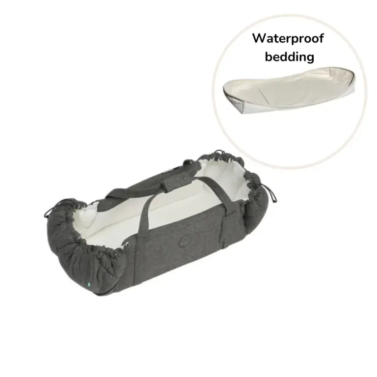 SleepCarrier X inkl. Waterproof Bedding - Stormy Grey