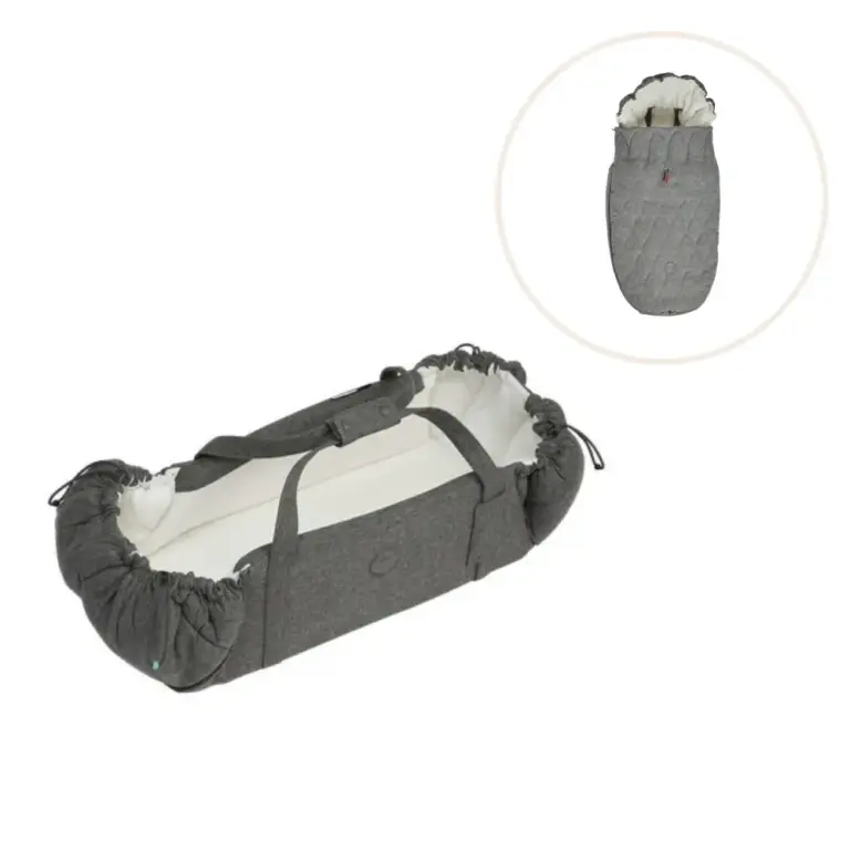 SleepCarrier X og Kørepose - Stormy Grey