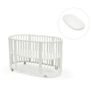 Sleepi V3 inkl. madras - Hvid