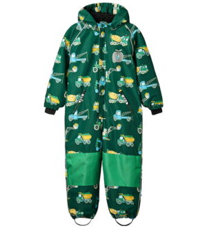 Småfolk Flyverdragt - Evergreen m. Køretøjer