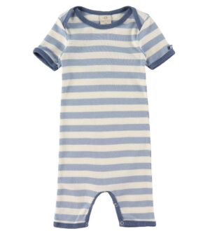 Smallstuff Sommerdragt - Striped - Denim/White