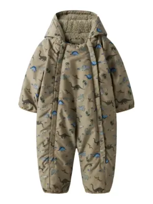 Snow05 Flyverdragt - Silver Mink - 74/80