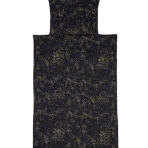 Soft Gallery Sengetøj - Baby - Mini Splash - Jet Black