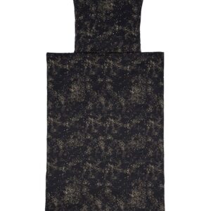 Soft Gallery Sengetøj - Junior - Mini Splash - Jet Black