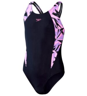 Speedo Badedragt - Hyper Boom Splice Muscleback - Navy/Pink