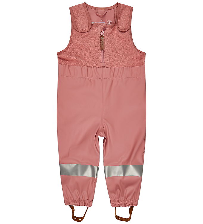 Sterntaler Regnbukser m. Fleece - PU - Rosa