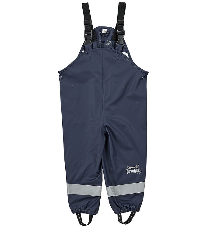 Sterntaler Regnbukser m. Seler - PU - Navy