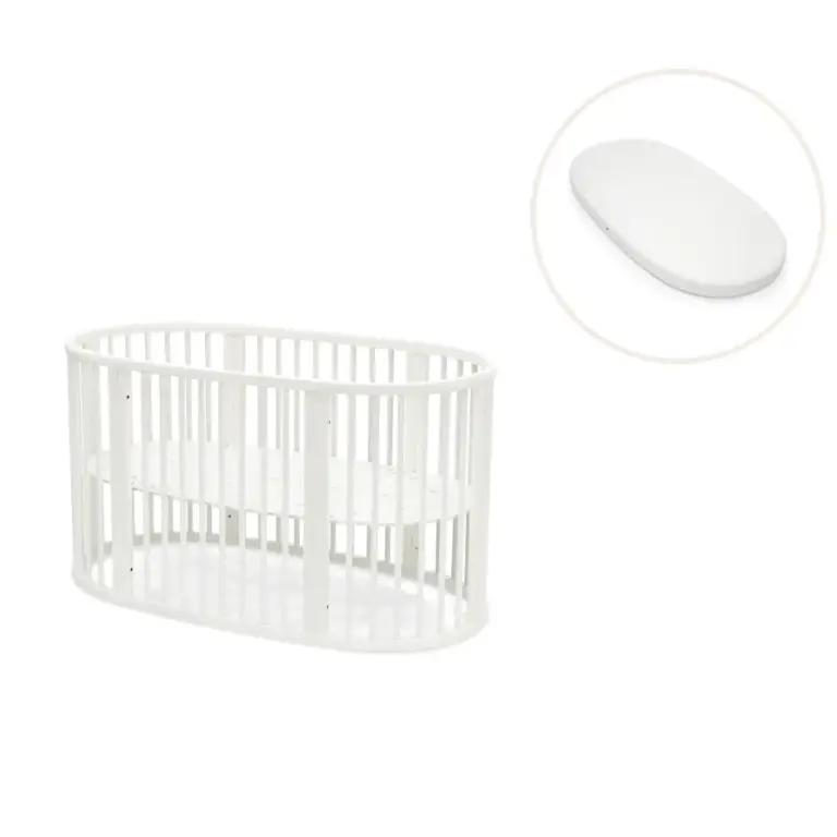 StokkeÂ® Sleepi V3 Seng Uden Hjul Inkl. Madras - White