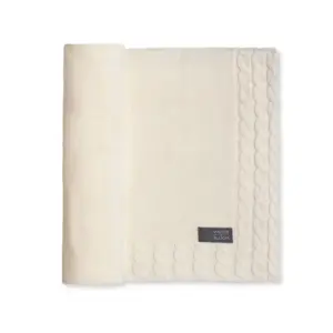 Striktæppe, Joy - Warm white
