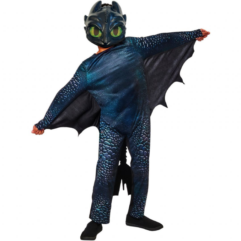 Tandløs børnekostume 122 cm